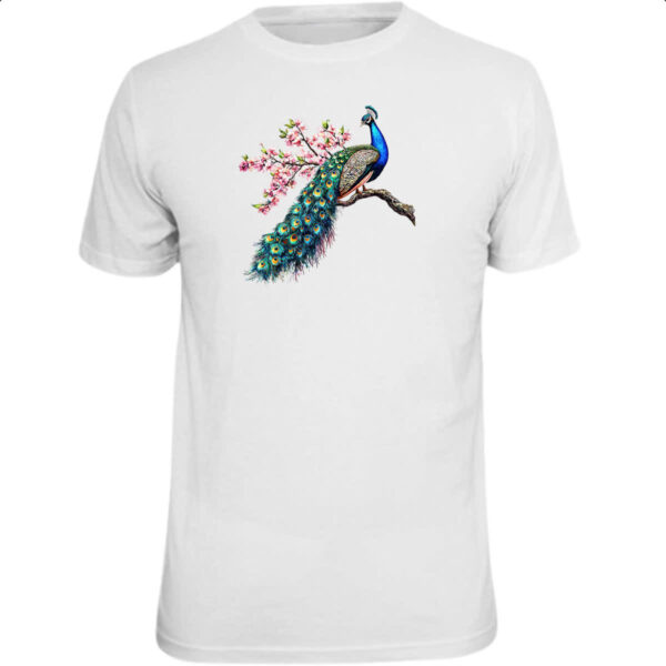 Camiseta Unissex Pavao com flores