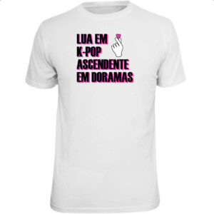 Camiseta Unissex Lua K-Pop Ascendente Doramas