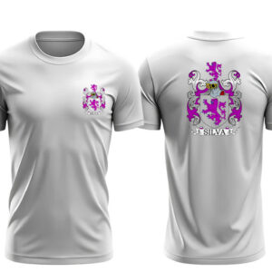 Camiseta Unissex Brasao Familia Silva FC