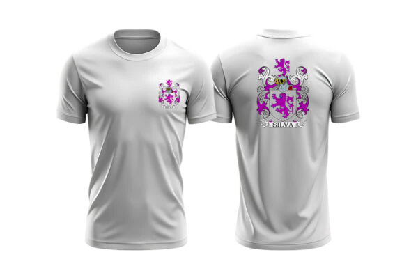 Camiseta Unissex Brasao Familia Silva FC