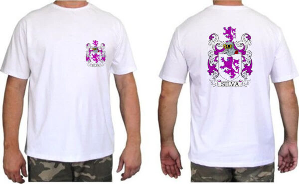 Camiseta Unissex Brasao Familia Silva FC - Imagem 2