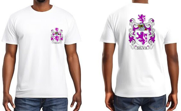 Camiseta Unissex Brasao Familia Silva FC - Imagem 3