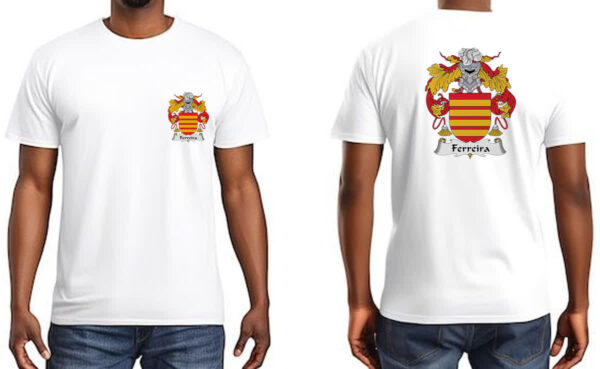 Camiseta Unissex Brasao Familia Ferreira FC - Imagem 3