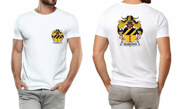 Camiseta Unissex Brasao Familia Martins FC - Imagem 4