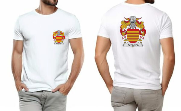 Camiseta Unissex Brasao Familia Ferreira FC - Imagem 4