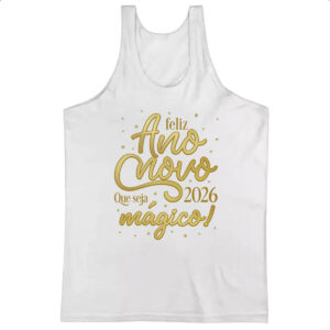 Camiseta Regata Ano Novo 2026 Magico