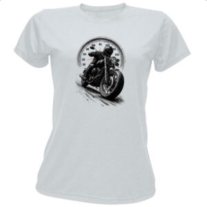 Camiseta Baby Look Moto Custom Velocimetro