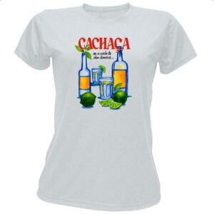 Camiseta Baby Look Se a vida te der limoes cachaca
