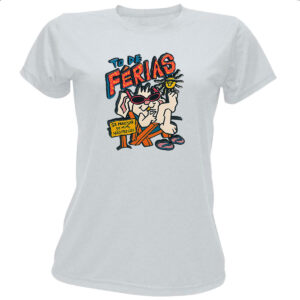 Camiseta Baby Look Coelho to de ferias