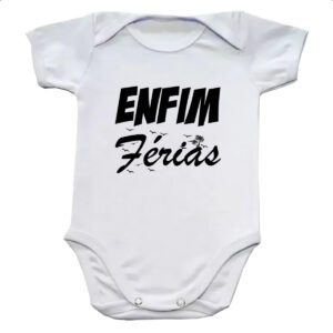 Body infantil Enfim Ferias