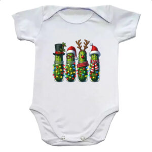 Body infantil Pepinos de Natal