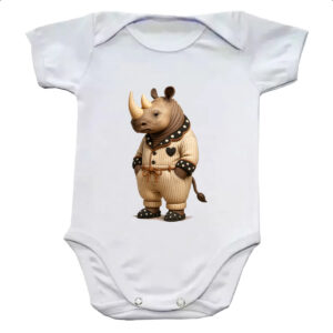 Body infantil Rinoceronte de pijama