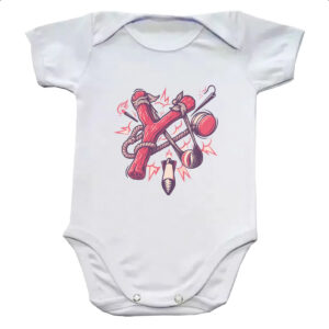 Body infantil Criancas raizes equipamentos