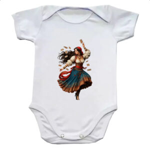 Body infantil Danca Cigana