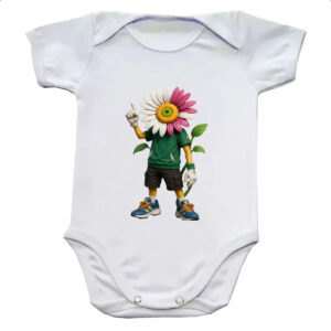 Body infantil Margarida antropomorfico