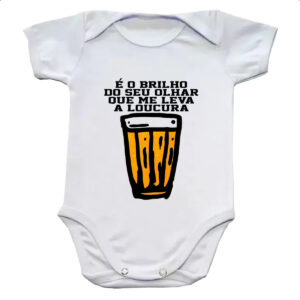 Body infantil Cerveja brilho no olhar