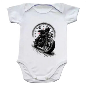 Body infantil Moto Custom Velocimetro