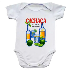 Body infantil Se a vida te der limoes cachaca