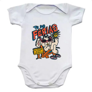 Body infantil Coelho to de ferias