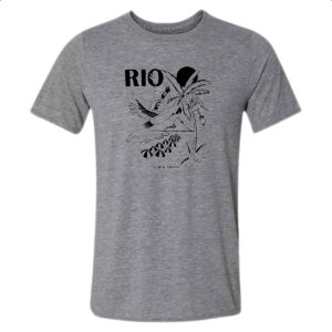 Camiseta Cinza Copacababa Arara