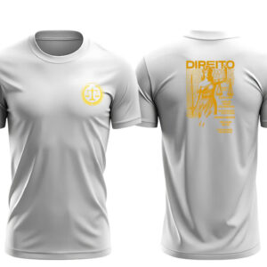 Camiseta Unissex Curso de Direito Frases Latim FC