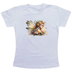 Camiseta Infanto Juvenil Fada das flores