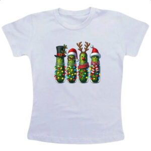 Camiseta Infanto Juvenil Pepinos de Natal