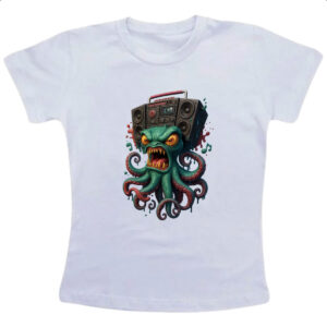 Camiseta Infanto Juvenil Polvo boombox