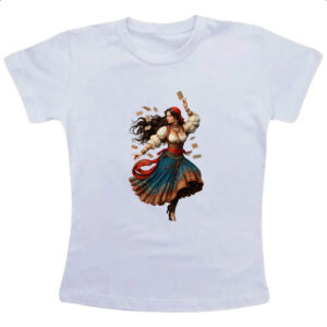 Camiseta Infanto Juvenil Danca Cigana