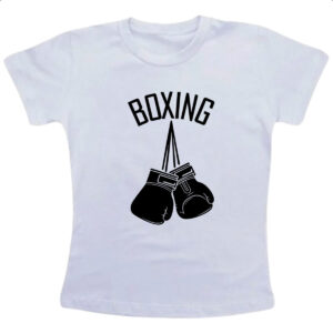 Camiseta Infanto Juvenil Boxing luvas penduradas