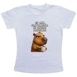 Camiseta Infanto Juvenil Capivara nao falo palavrao