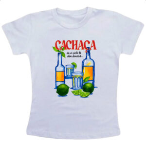 Camiseta Infanto Juvenil Se a vida te der limoes cachaca