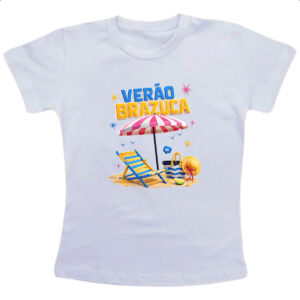 Camiseta Infanto Juvenil Verao Brazuca