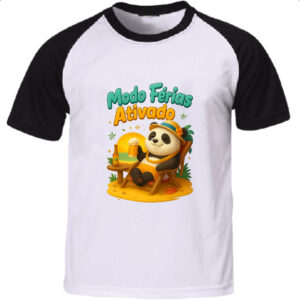 Camiseta Raglan Panda modo ferias ativado