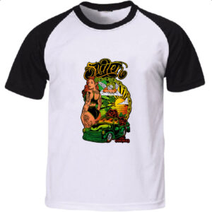 Camiseta Raglan Sullen Vintage Car