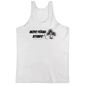 Camiseta Regata Modo Ferias Ativado Coqueiro