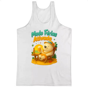 Camiseta Regata Urso Polar modo ferias ativado