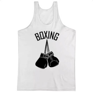 Camiseta Regata Boxing luvas penduradas