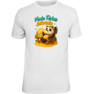 Camiseta Unissex Panda modo ferias ativado