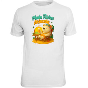 Camiseta Unissex Urso Polar modo ferias ativado