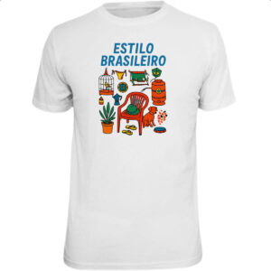 Camiseta Unissex Estilo brasileiro