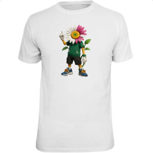 Camiseta Unissex Margarida antropomorfico