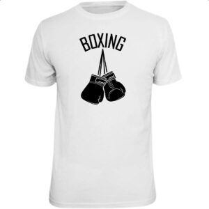 Camiseta Unissex Boxing luvas penduradas