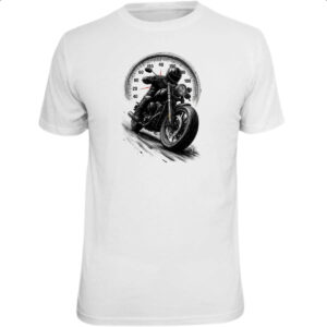 Camiseta Unissex Moto Custom Velocimetro
