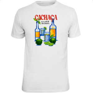 Camiseta Unissex Se a vida te der limoes cachaca