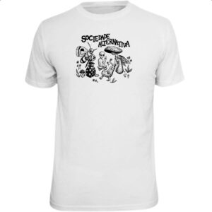 Camiseta Unissex Sociedade Alternativa elementos