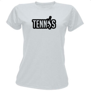 Camiseta Baby Look Tennis escrita jogador
