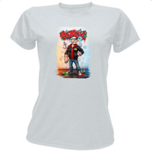 Camiseta Baby Look Nostalgia Popeye Pichador
