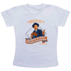 Camiseta Infanto Juvenil So me enganei uma vez