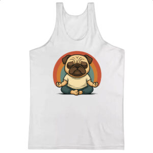 Camiseta Regata Pug Adamaste